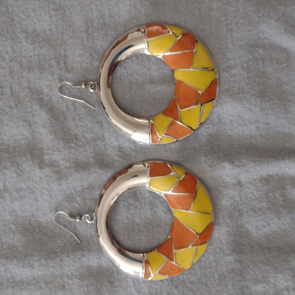 Large 90's Hoop Earrings BUNDLE ONLY